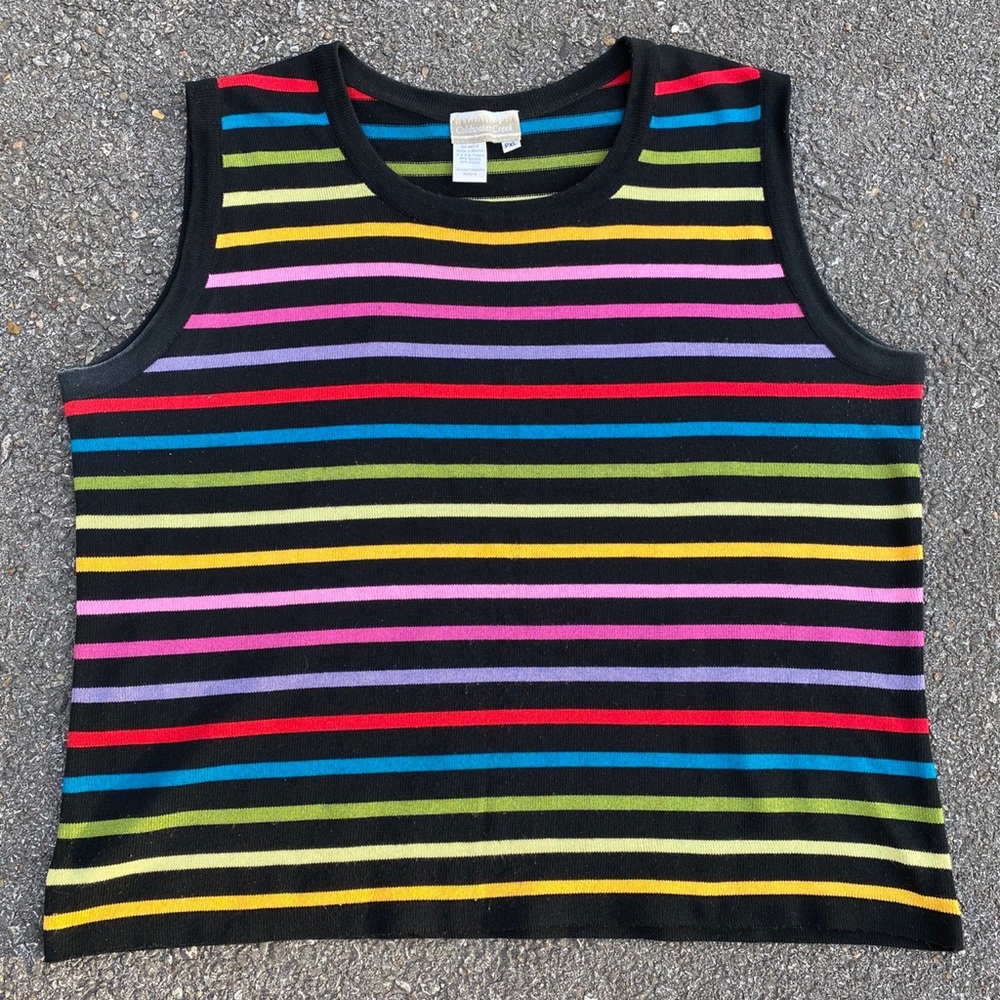 Rainbow Sweater Vest